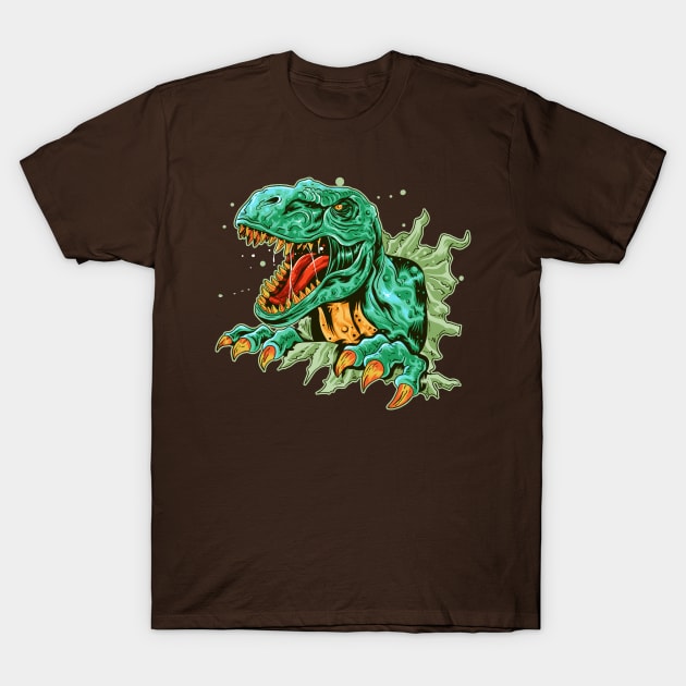 T-Rex Roar T-Shirt by machmigo